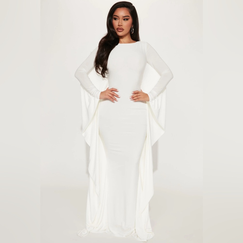 Angelic white gown